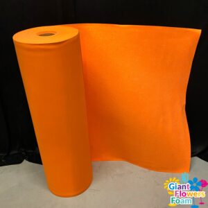 Bobine Mousse Scintillante Neon Orange (2mm)