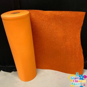 Rollo de Gomaespuma con Purpurina Papaya Orange (2mm)